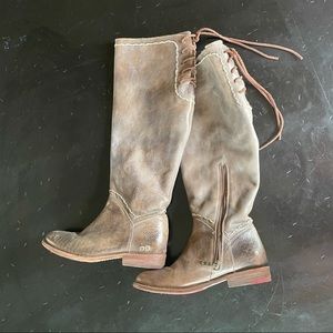 Bedstu Manchester Size 9 Tall Boot Gray